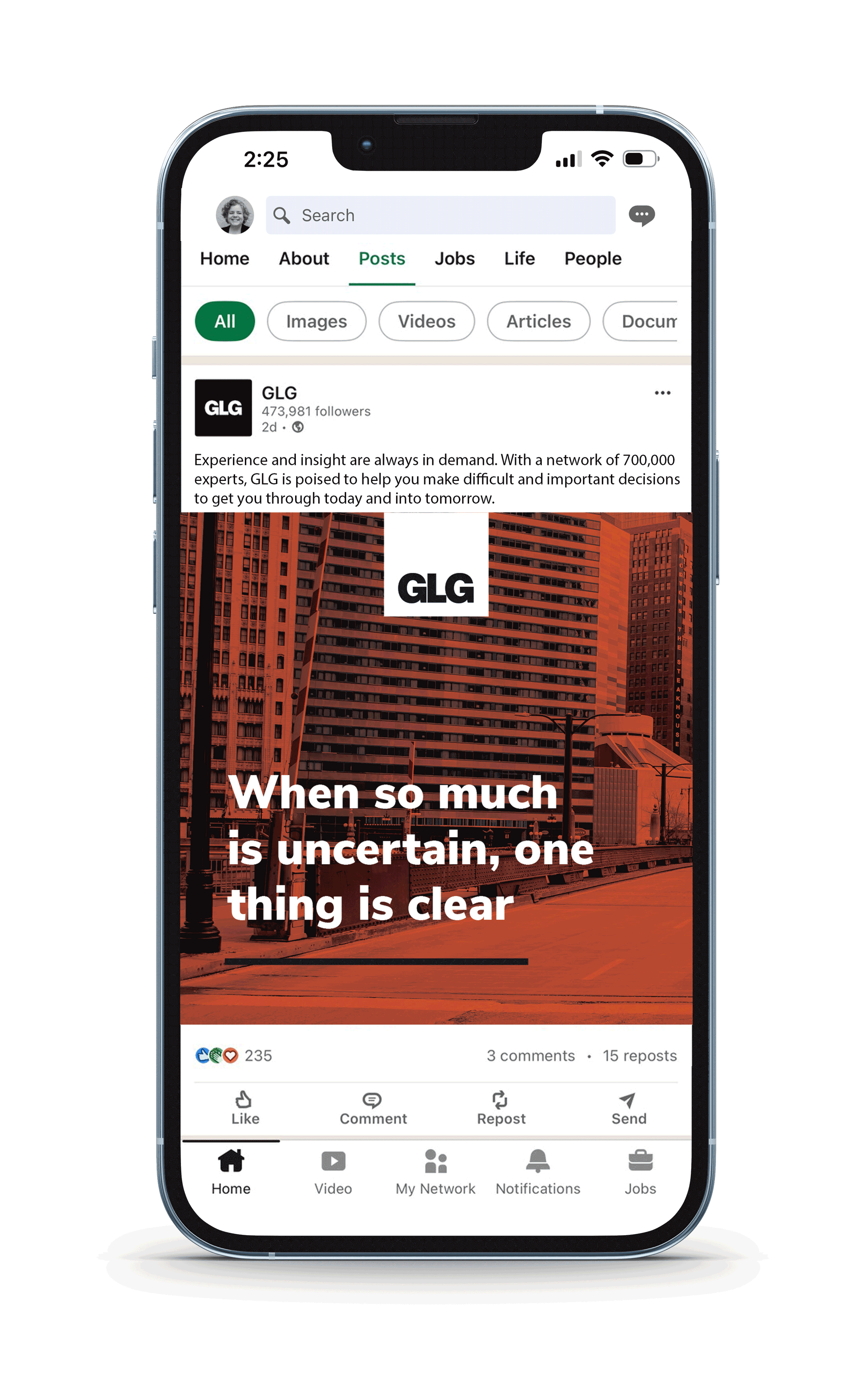 GLG Brand Development - Social Media