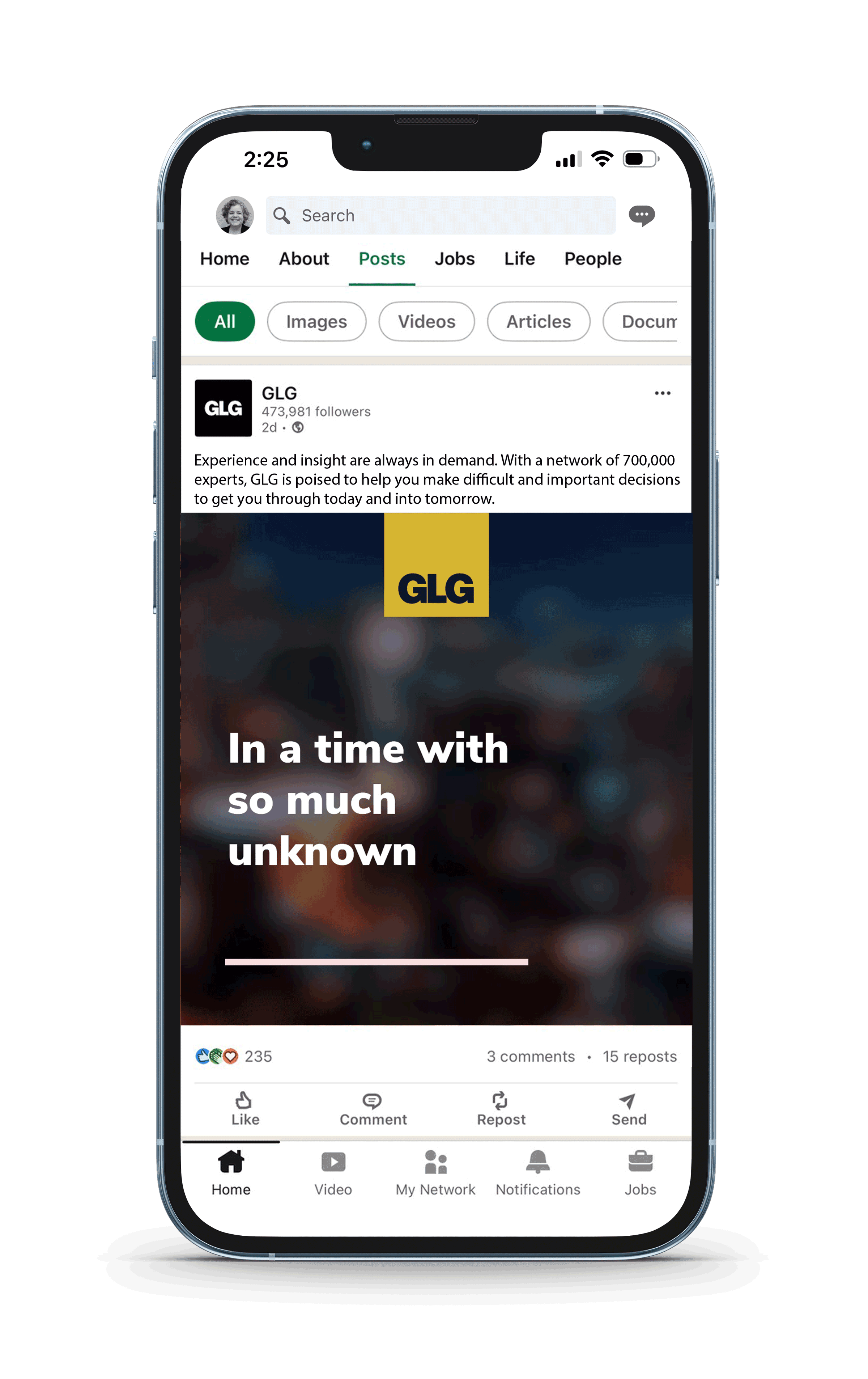 GLG Brand Development - Social Media